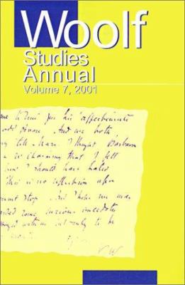 Woolf Studies Annual 0944473547 Book Cover