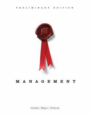 Management, Preliminary Edition (New 1st Editio... 113362670X Book Cover