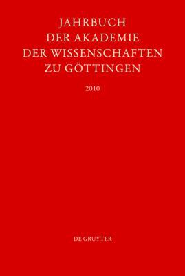 Jahrbuch der Göttinger Akademie der Wissenschaf... [German] 3110236761 Book Cover