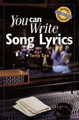 You Can Write Song Lyrics 0898799899 Book Cover