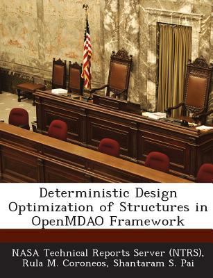 Deterministic Design Optimization of Structures... 128908498X Book Cover