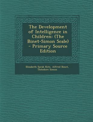 The Development of Intelligence in Children: (T... 129531732X Book Cover