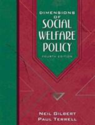 Dimensions of Social Welfare Policy 0205267718 Book Cover