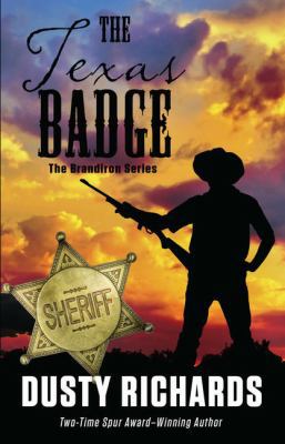 The Texas Badge [Large Print] 1432849646 Book Cover