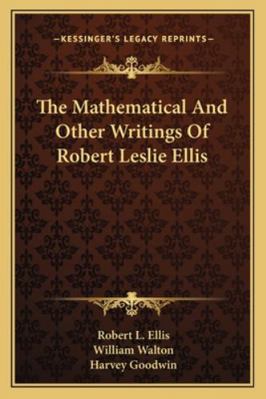 The Mathematical And Other Writings Of Robert L... 1163248452 Book Cover