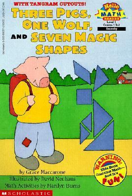 Three Pigs, One Wolf, and Seven Magic Shapes 0613089022 Book Cover
