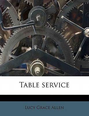 Table Service 1176277634 Book Cover