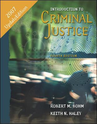 Introduction to Criminal Justice: Updated 4th E... 0073527912 Book Cover