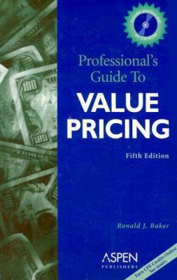 Professional's Guide to Value Pricing [With CD] 0735543178 Book Cover