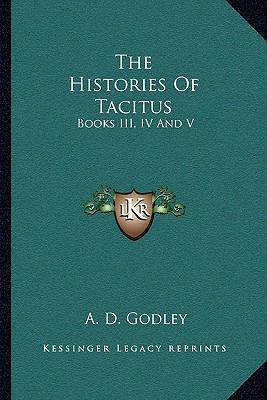 The Histories Of Tacitus: Books III, IV And V 1163100749 Book Cover