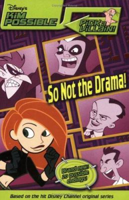 Disney's Kim Possible Pick a Villain!: So Not t... 0786846909 Book Cover