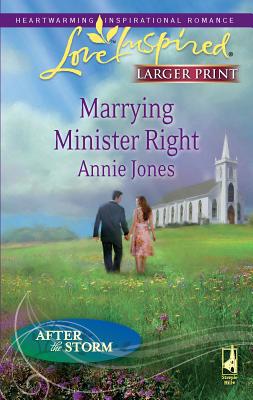 Marrying Minister Right [Large Print] 0373814208 Book Cover