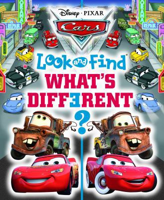 Disney Cars Look and Find, What s Different? 1605530395 Book Cover