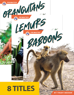 Primates (Set of 8) B0FFTTCKJ3 Book Cover