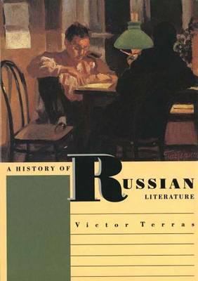 A History of Russian Literature 0300049714 Book Cover