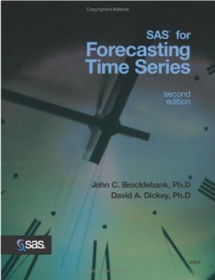 SAS for Forecasting Time Series 1590471822 Book Cover