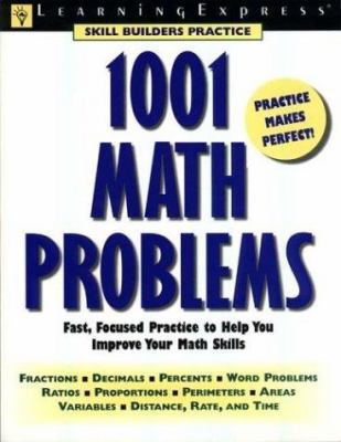 1001 Math Problems 1576852008 Book Cover