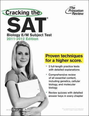 Cracking the SAT Biology E/M Subject Test, 2011... 0375428100 Book Cover