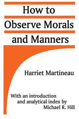 How to Observe Morals and Manners 0887387519 Book Cover