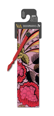 V&a Collection Bookmark Pink Berry Textile            Book Cover