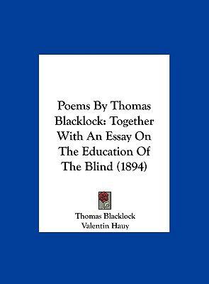 Poems by Thomas Blacklock: Together with an Ess... 1162072083 Book Cover