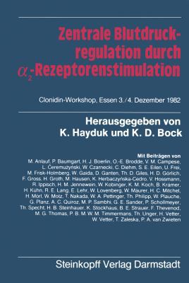 Zentrale Blutdruckregulation Durch α2-Reze... [German] 3798506248 Book Cover