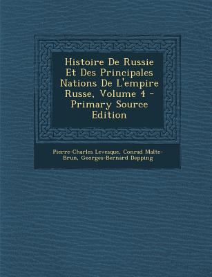 Histoire de Russie Et Des Principales Nations d... [French] 1294873067 Book Cover