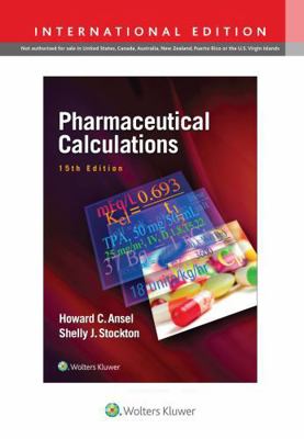 Pharmaceutical Calculations 1496339622 Book Cover