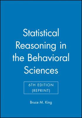 Statistical Reasoning in the Behavioral Sciences 1118532635 Book Cover