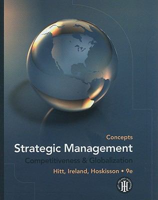 Strategic Management: Concepts: Competitiveness... 0538753099 Book Cover