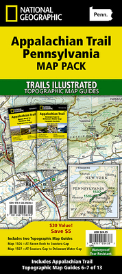 Appalachian Trail: Pennsylvania [Map Pack Bundle] 1566958393 Book Cover