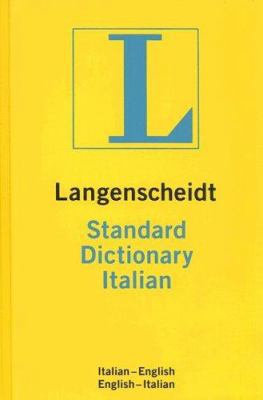 Langenscheidt Standard Dictionary Italian: Ital... 1585735051 Book Cover