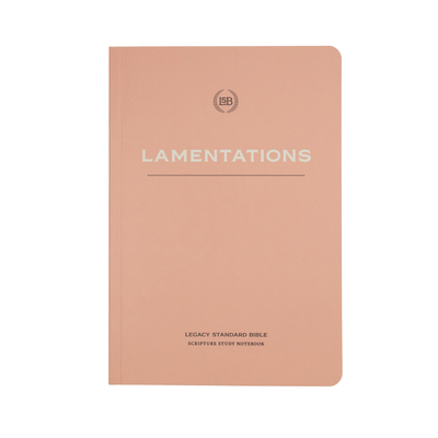 Lsb Scripture Study Notebook: Lamentations: Leg... 1636643450 Book Cover