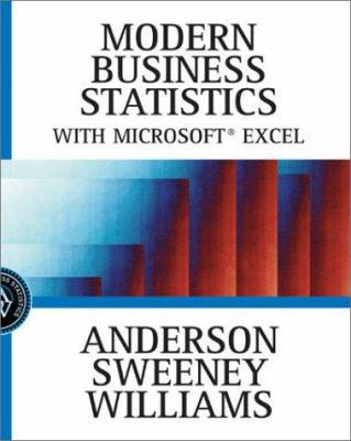 Modern Business Statistics with Microsoft. Excel B001J9VOKG Book Cover