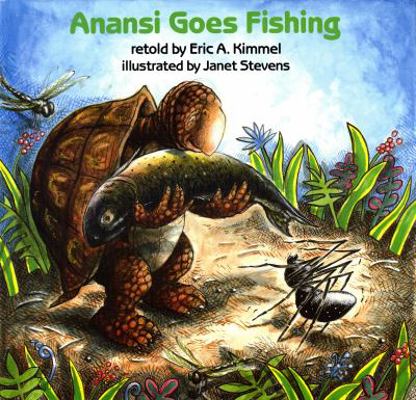 Anansi Goes Fishing 082340918X Book Cover