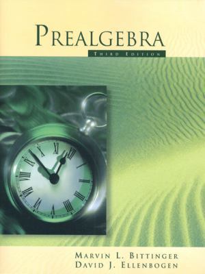 Prealgebra (3rd Edition) 0201340240 Book Cover