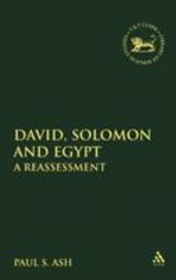 David, Solomon and Egypt 1841270210 Book Cover