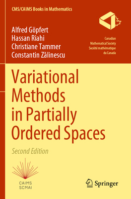 Variational Methods in Partially Ordered Spaces 3031365364 Book Cover
