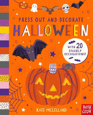 Press Out and Decorate: Halloween B0CMQ36FBL Book Cover