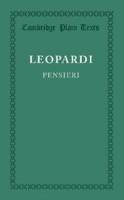 Pensieri [Italian] 1107631440 Book Cover