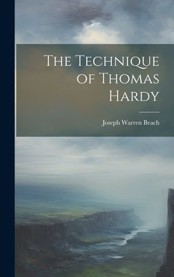 The Technique of Thomas Hardy 1020366281 Book Cover