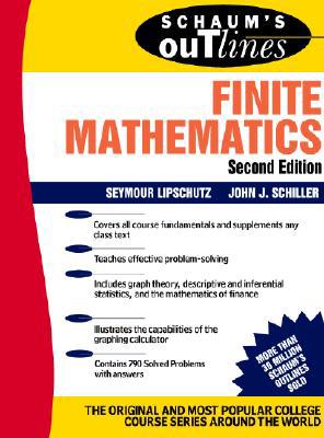 Schaum's Outline of Finite Mathematics 0070380023 Book Cover