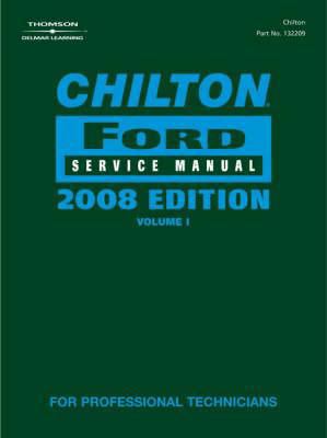 Chilton Ford Service Manual, Vol. 1 1428322094 Book Cover