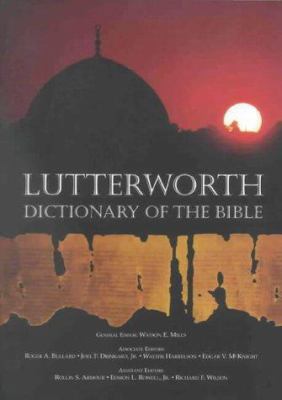 Lutterworth Dictionary of the Bible 0718829743 Book Cover