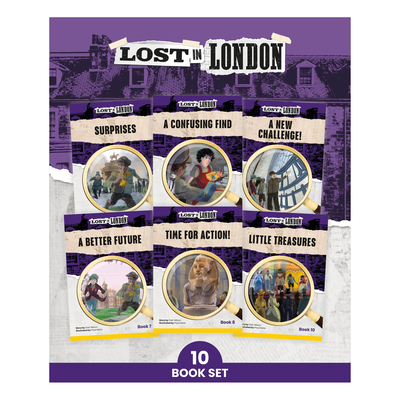 Phonic Books Lost in London B0G7TL6811 Book Cover