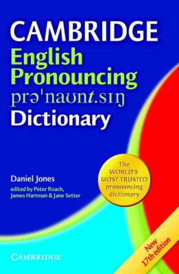 Cambridge English Pronouncing Dictionary 0521680867 Book Cover