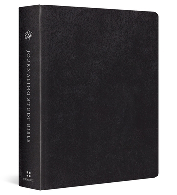 ESV Journaling Study Bible (Hardcover, Black) 1433590433 Book Cover