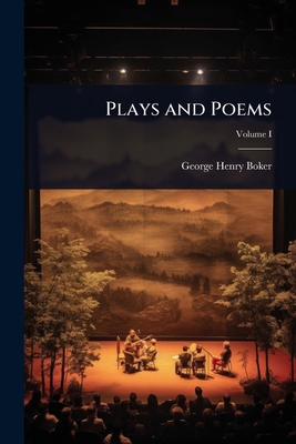 Plays and Poems 1023604647 Book Cover