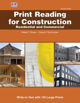 Print Reading for Construction: Residential and... [Large Print] 1631269224 Book Cover