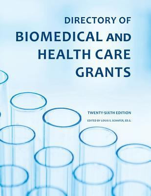 Directory of Biomedical and Health Care Grants 1940750075 Book Cover